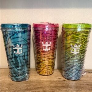 Royal Caribbean Insulated Tumblers Set of 3